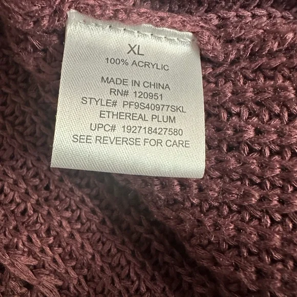 Junior’s dark purple cardigan - Picture 4 of 4